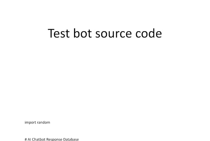develop a custom ai chat bot for your business